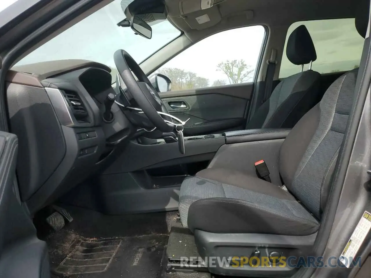 7 Photograph of a damaged car JN8BT3BB4PW192728 NISSAN ROGUE 2023