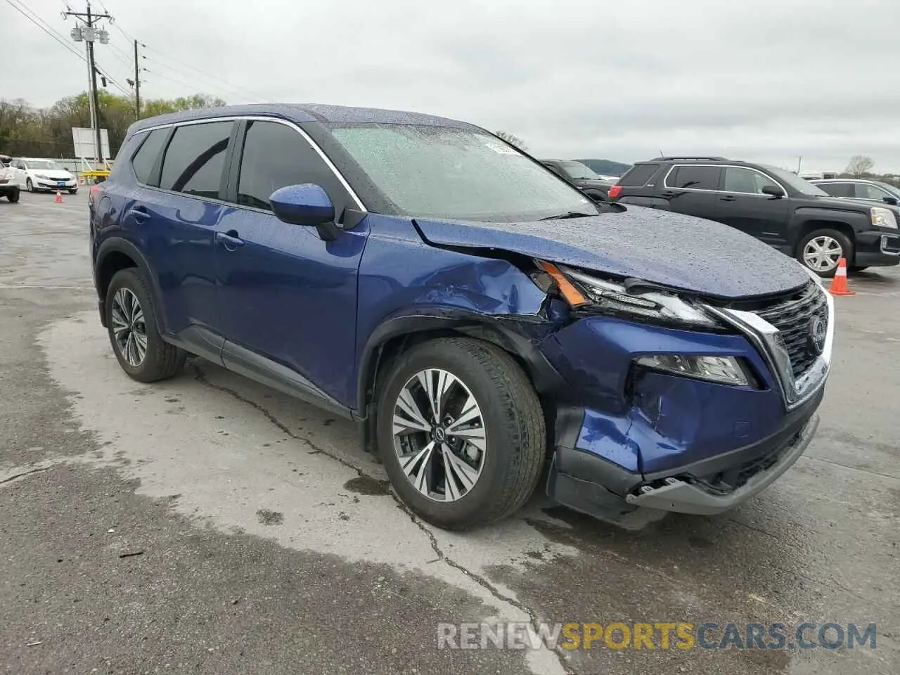 4 Photograph of a damaged car JN8BT3BB4PW193801 NISSAN ROGUE 2023