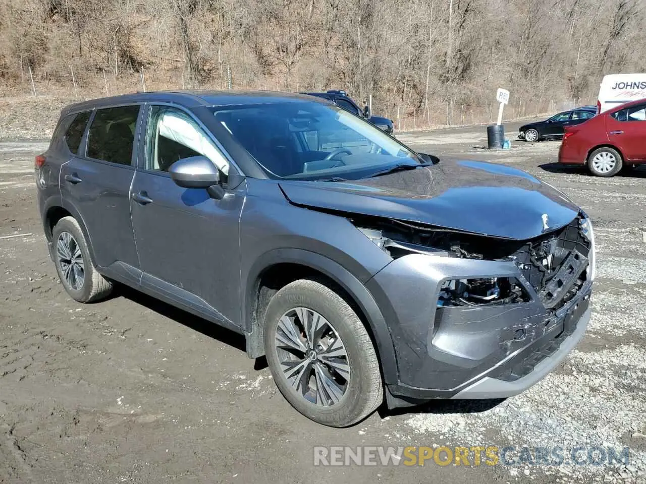 4 Photograph of a damaged car JN8BT3BB4PW355863 NISSAN ROGUE 2023