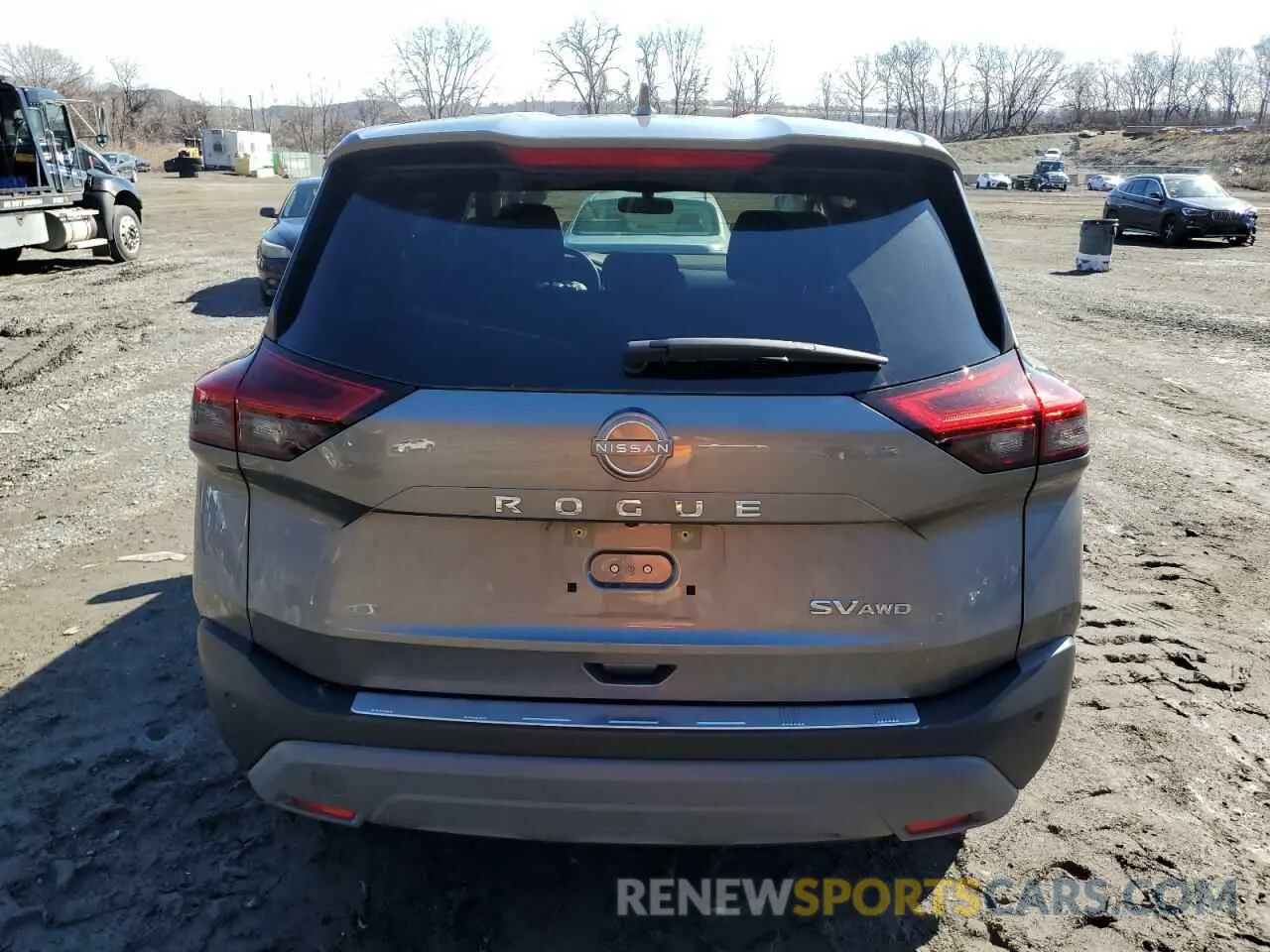 6 Photograph of a damaged car JN8BT3BB4PW355863 NISSAN ROGUE 2023