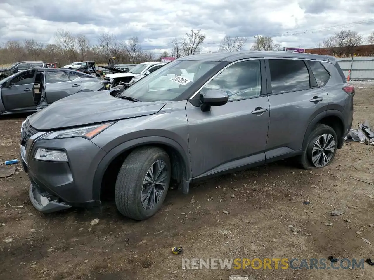 1 Photograph of a damaged car JN8BT3BB4PW357807 NISSAN ROGUE 2023