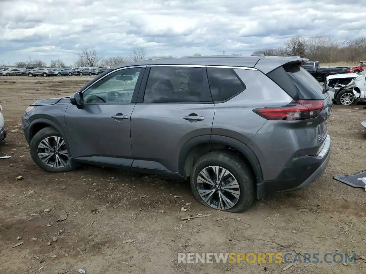 2 Photograph of a damaged car JN8BT3BB4PW357807 NISSAN ROGUE 2023