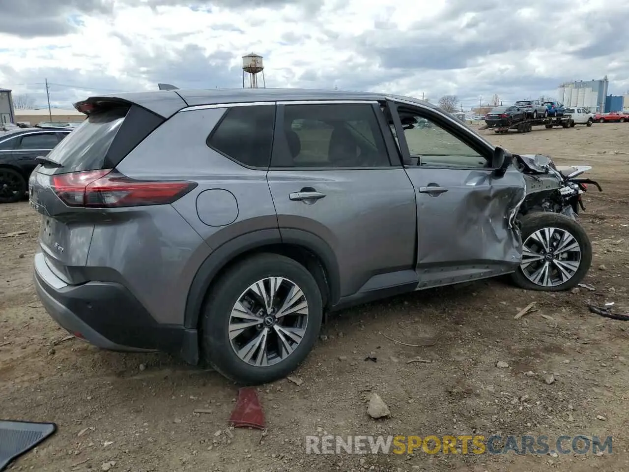 3 Photograph of a damaged car JN8BT3BB4PW357807 NISSAN ROGUE 2023