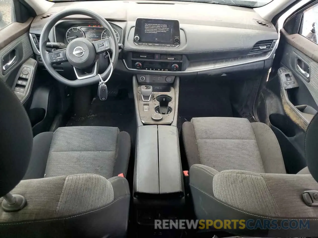 8 Photograph of a damaged car JN8BT3BB4PW357807 NISSAN ROGUE 2023