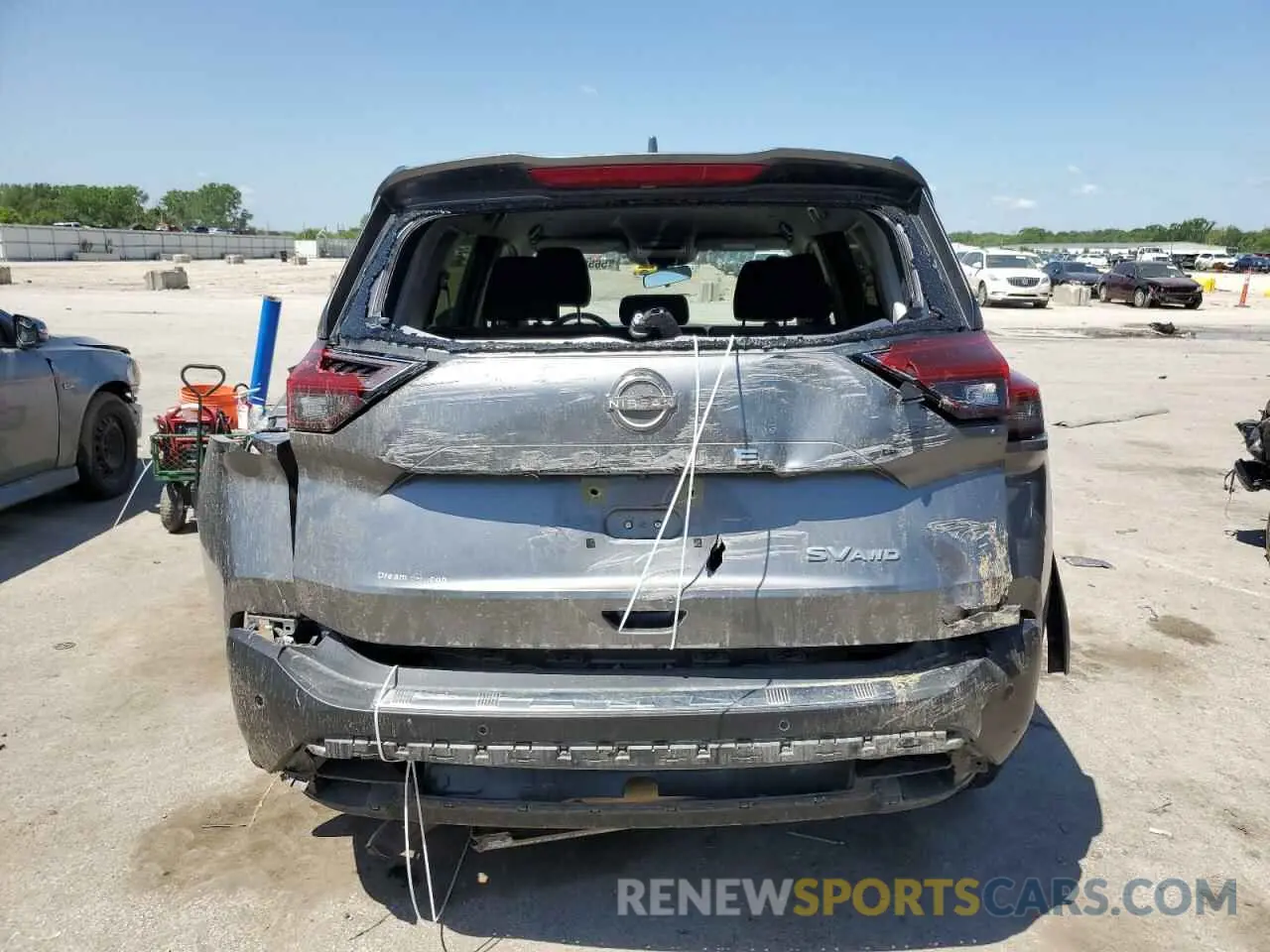 6 Photograph of a damaged car JN8BT3BB4PW358133 NISSAN ROGUE 2023