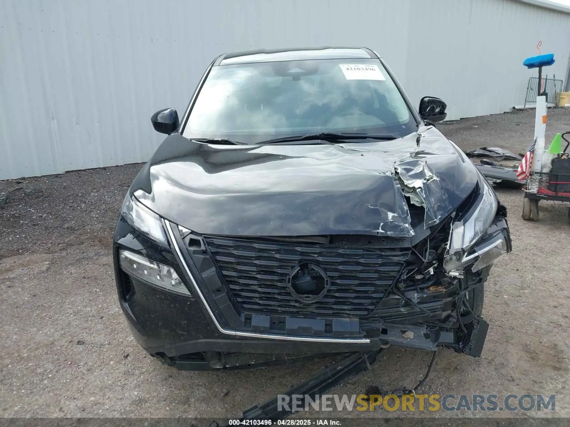 13 Photograph of a damaged car JN8BT3BB4PW472326 NISSAN ROGUE 2023