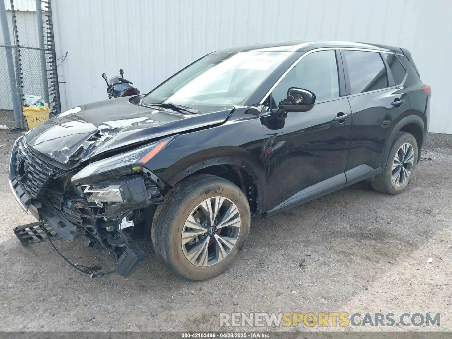2 Photograph of a damaged car JN8BT3BB4PW472326 NISSAN ROGUE 2023