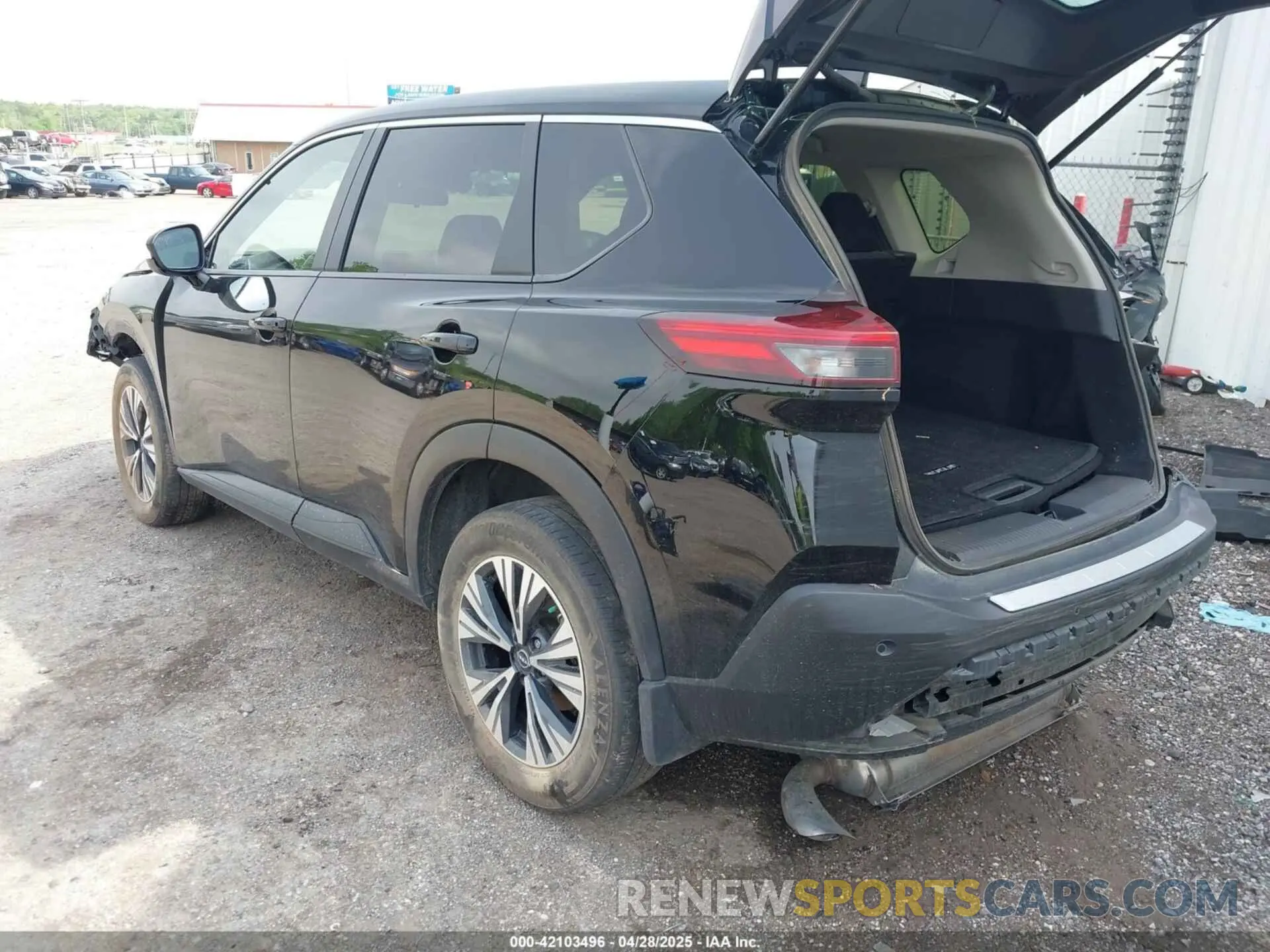 3 Photograph of a damaged car JN8BT3BB4PW472326 NISSAN ROGUE 2023