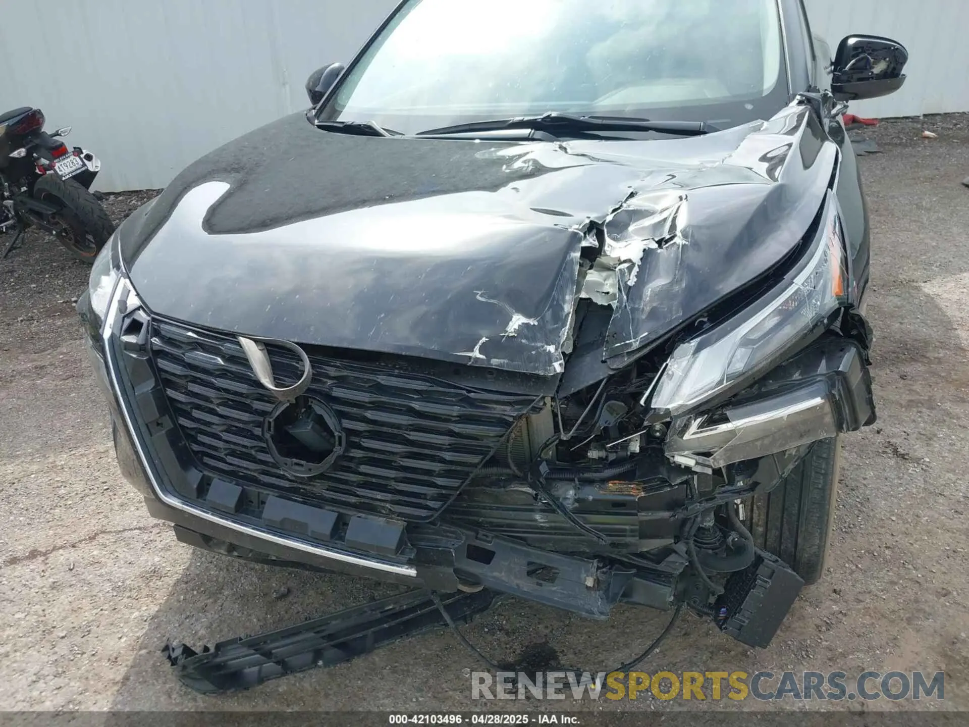 6 Photograph of a damaged car JN8BT3BB4PW472326 NISSAN ROGUE 2023