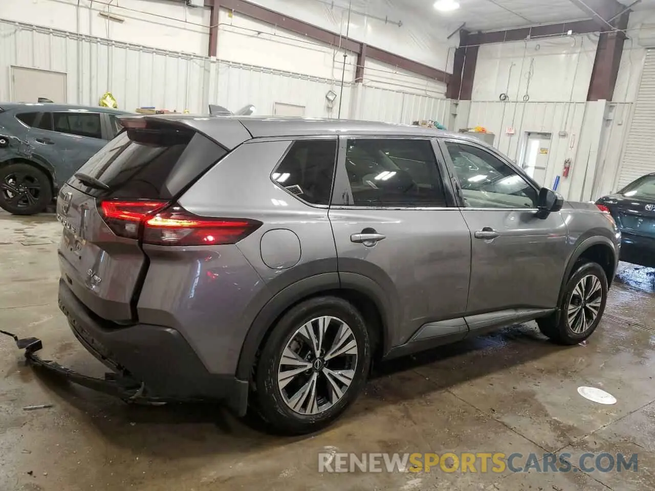 3 Photograph of a damaged car JN8BT3BB4PW474870 NISSAN ROGUE 2023