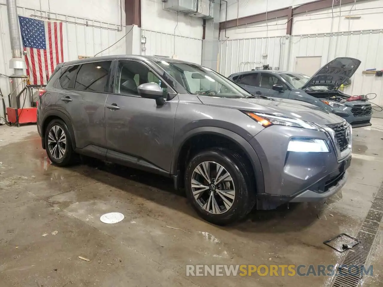 4 Photograph of a damaged car JN8BT3BB4PW474870 NISSAN ROGUE 2023