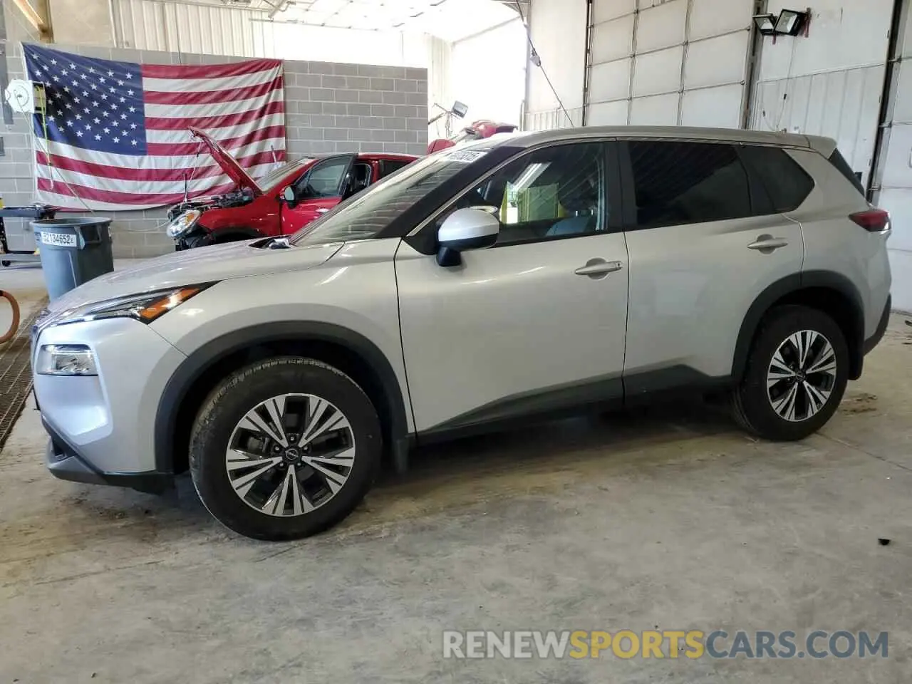 1 Photograph of a damaged car JN8BT3BB4PW477249 NISSAN ROGUE 2023