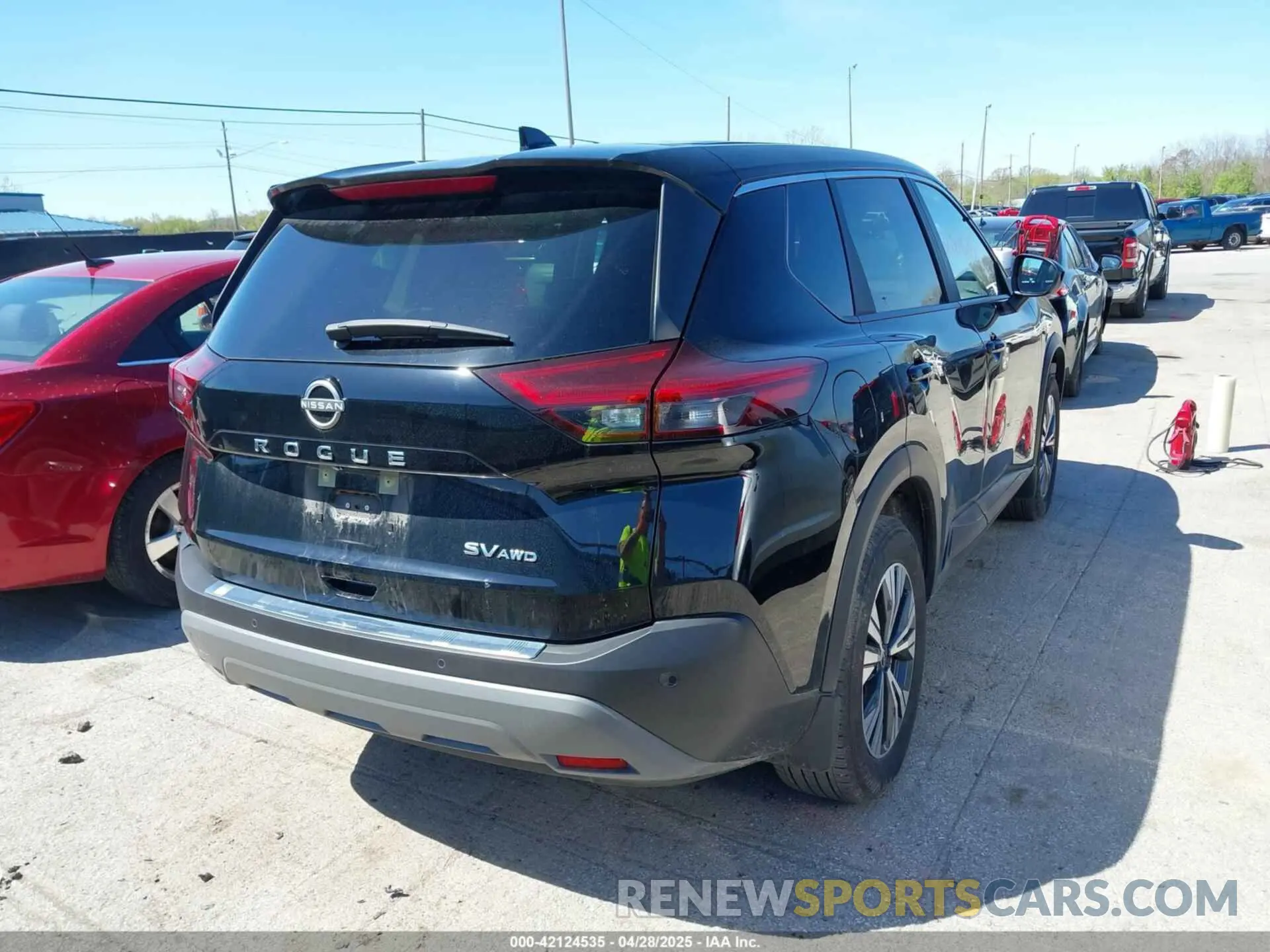 4 Photograph of a damaged car JN8BT3BB4PW491622 NISSAN ROGUE 2023