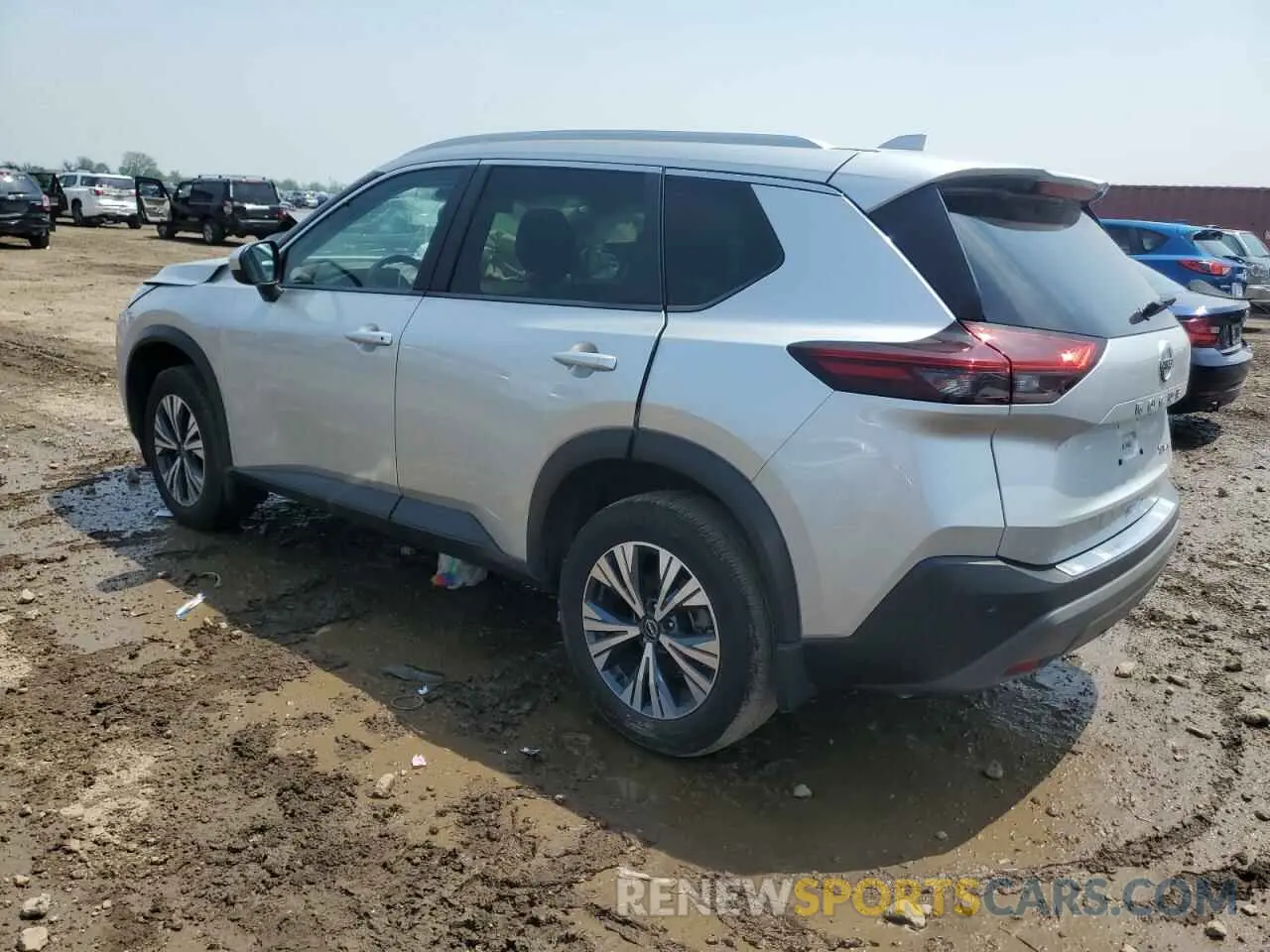 2 Photograph of a damaged car JN8BT3BB4PW495587 NISSAN ROGUE 2023
