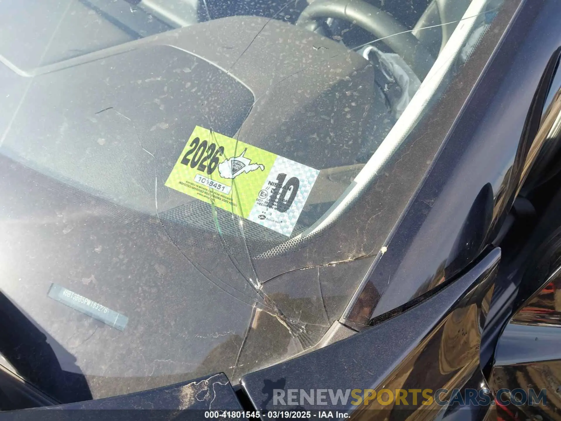 20 Photograph of a damaged car JN8BT3BB5PW183276 NISSAN ROGUE 2023