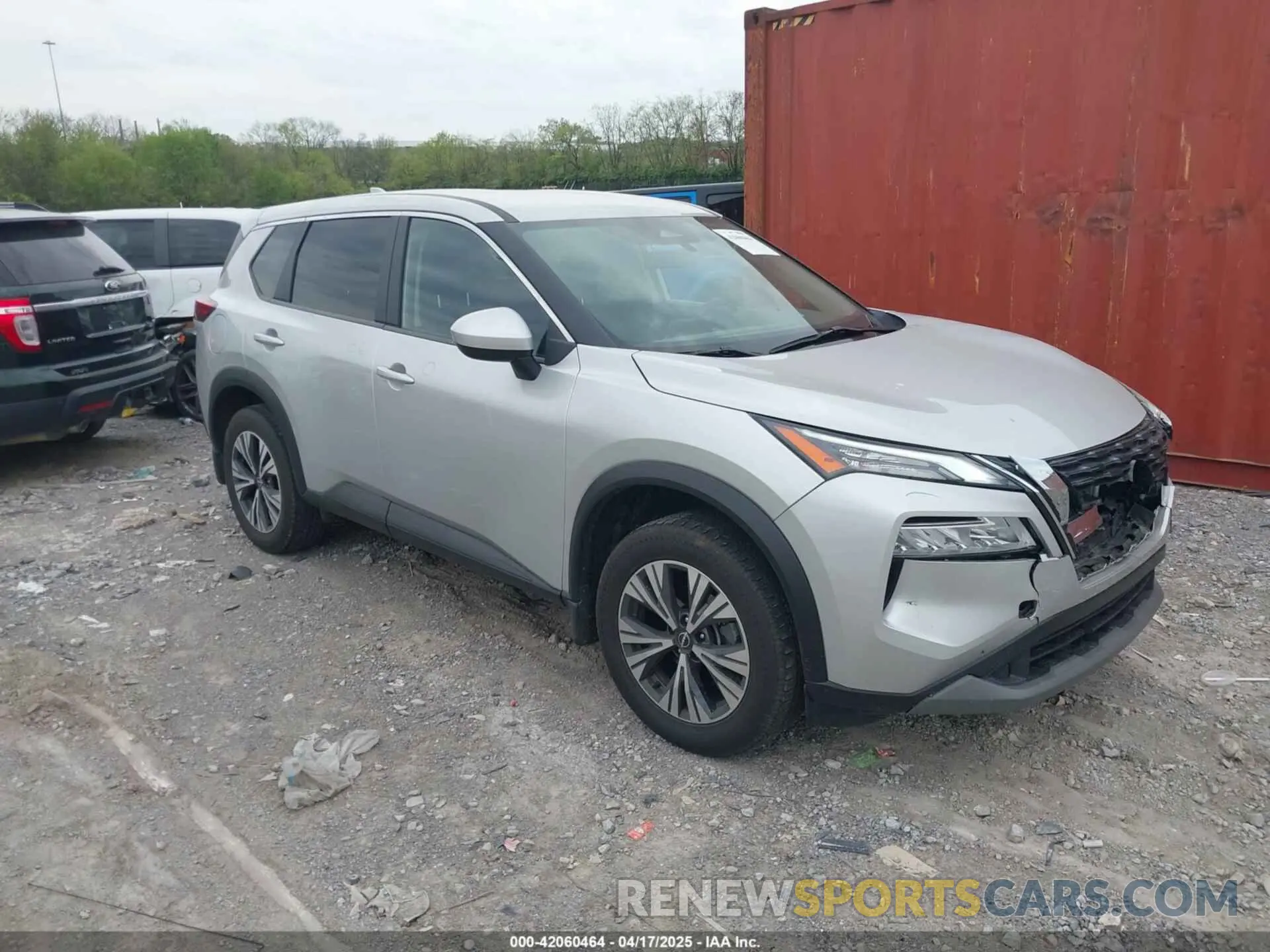 1 Photograph of a damaged car JN8BT3BB5PW200237 NISSAN ROGUE 2023