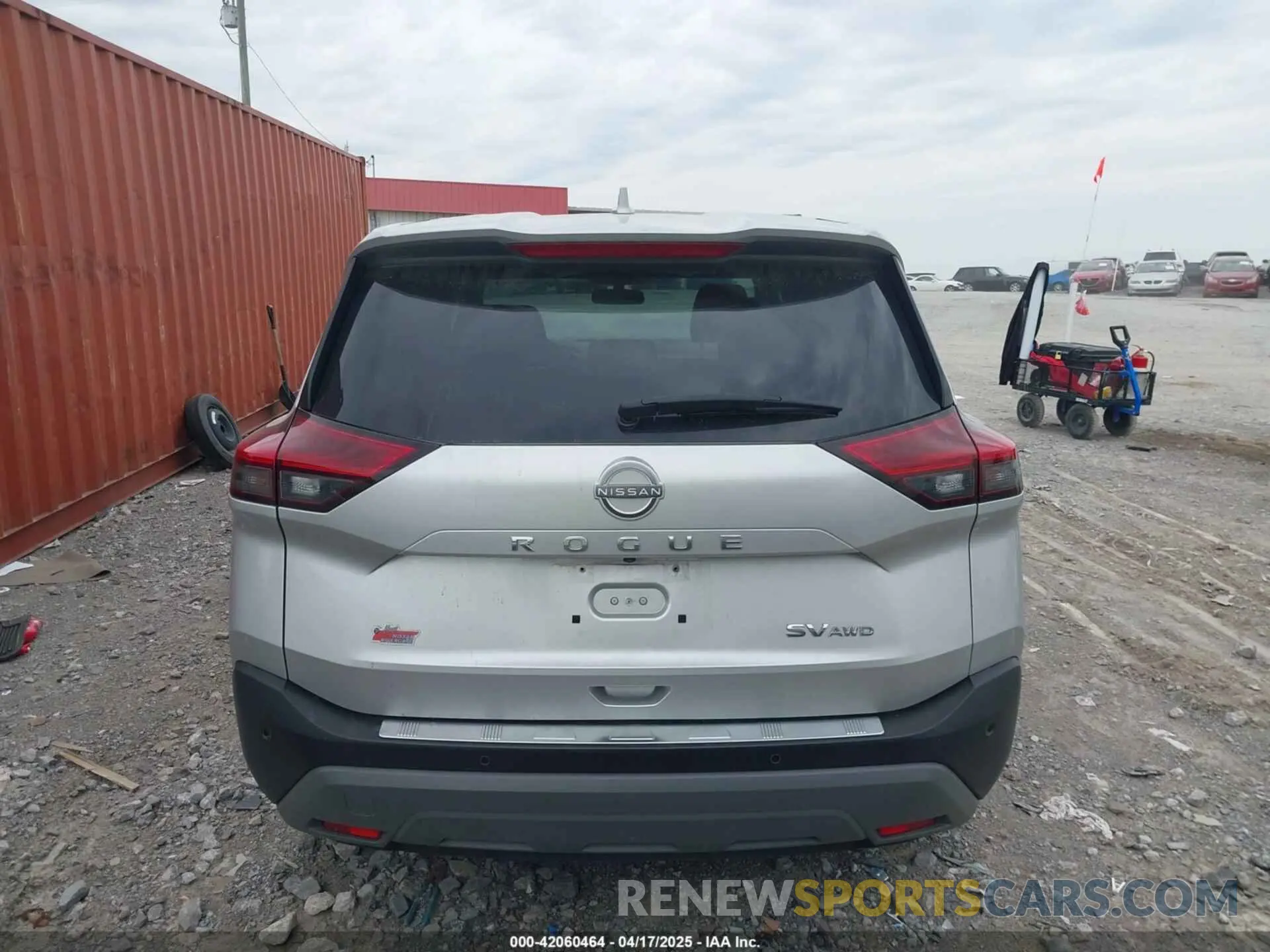 15 Photograph of a damaged car JN8BT3BB5PW200237 NISSAN ROGUE 2023