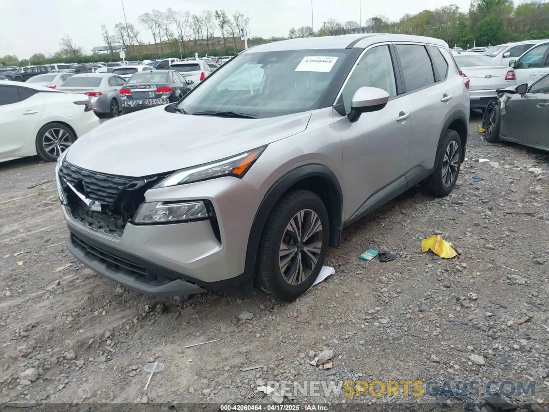 2 Photograph of a damaged car JN8BT3BB5PW200237 NISSAN ROGUE 2023