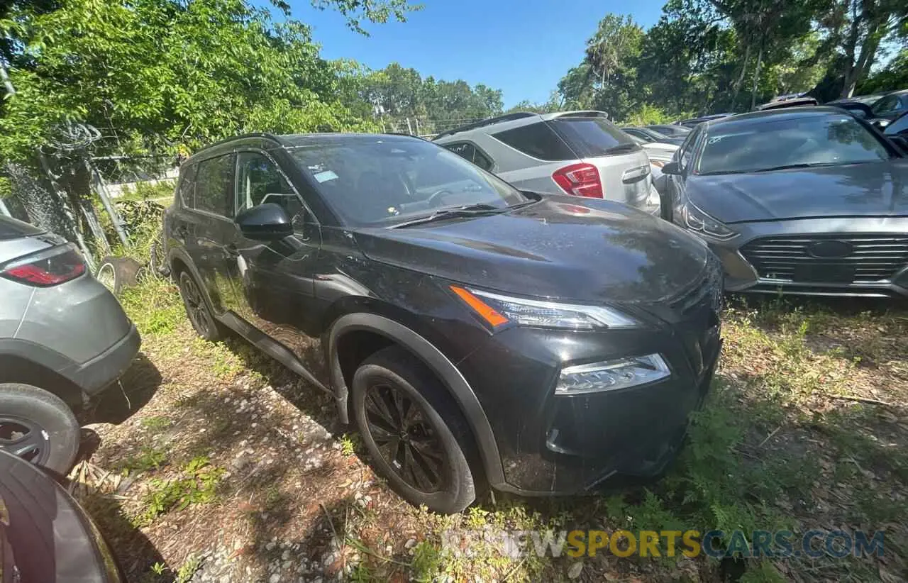 1 Photograph of a damaged car JN8BT3BB5PW201856 NISSAN ROGUE 2023