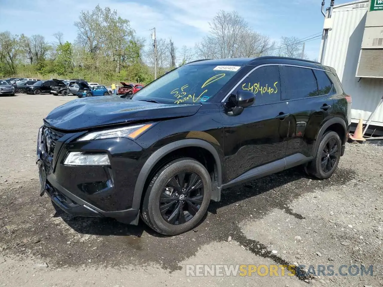 1 Photograph of a damaged car JN8BT3BB5PW208208 NISSAN ROGUE 2023
