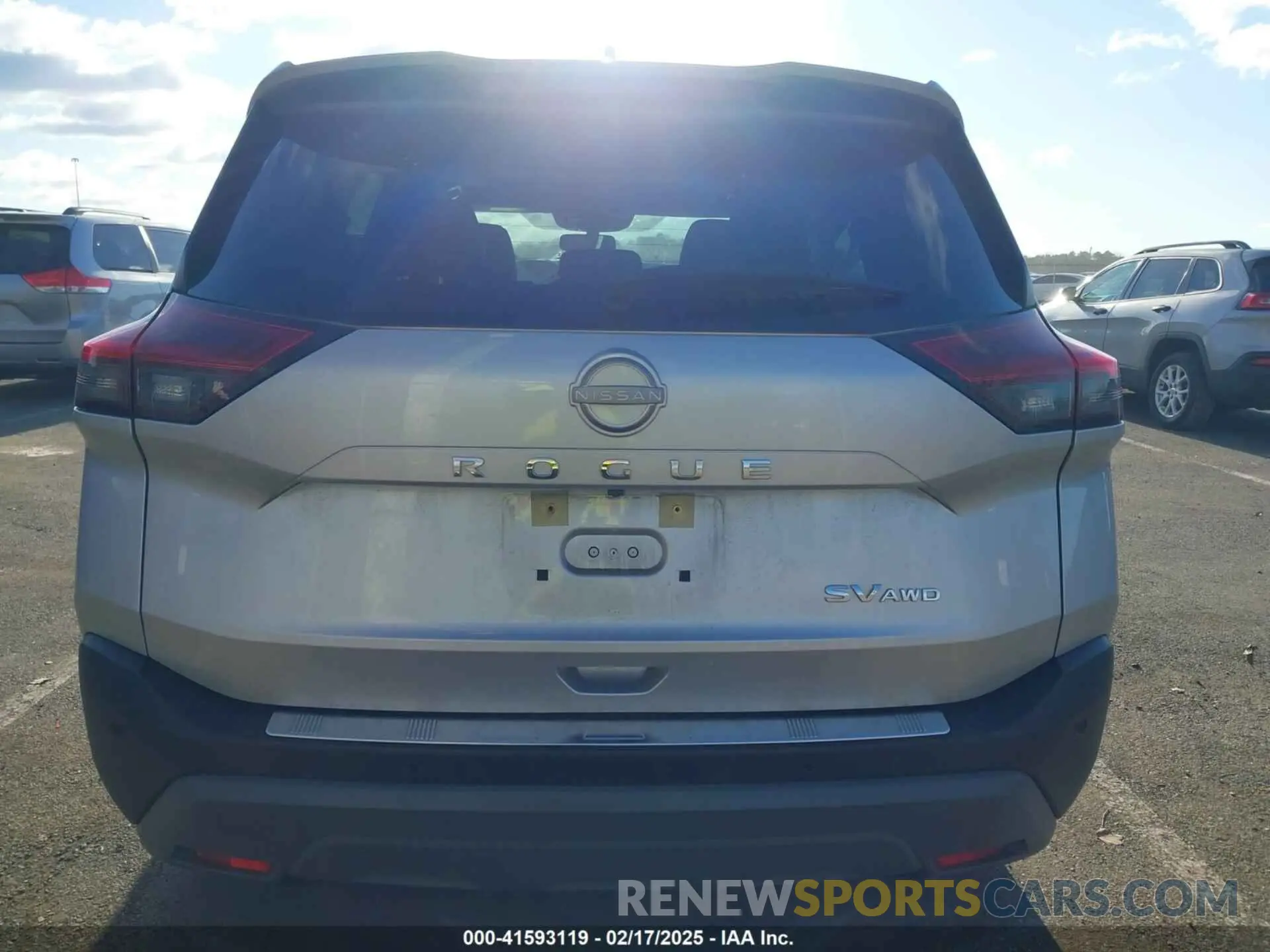 16 Photograph of a damaged car JN8BT3BB5PW214218 NISSAN ROGUE 2023