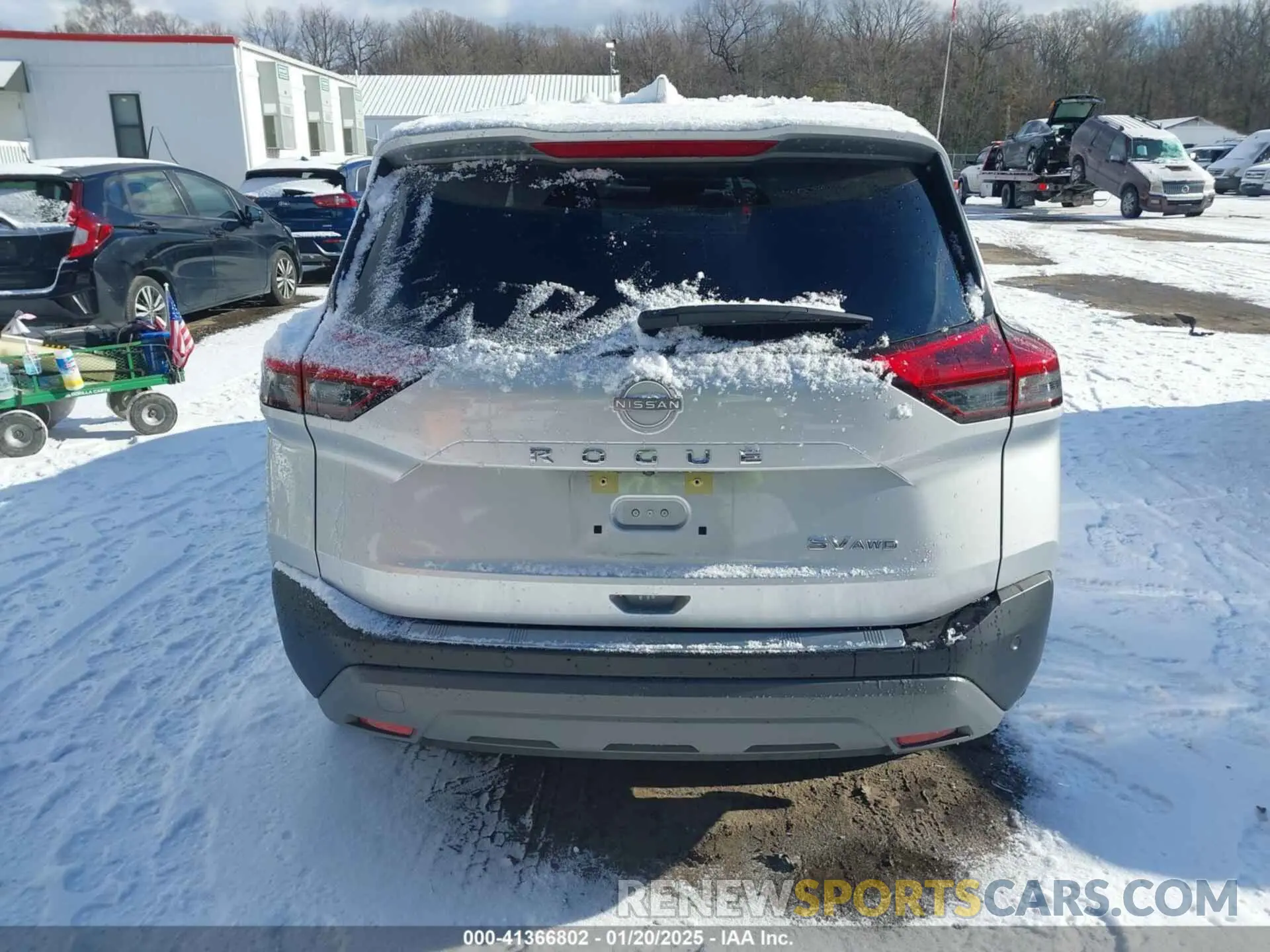 16 Photograph of a damaged car JN8BT3BB5PW360294 NISSAN ROGUE 2023