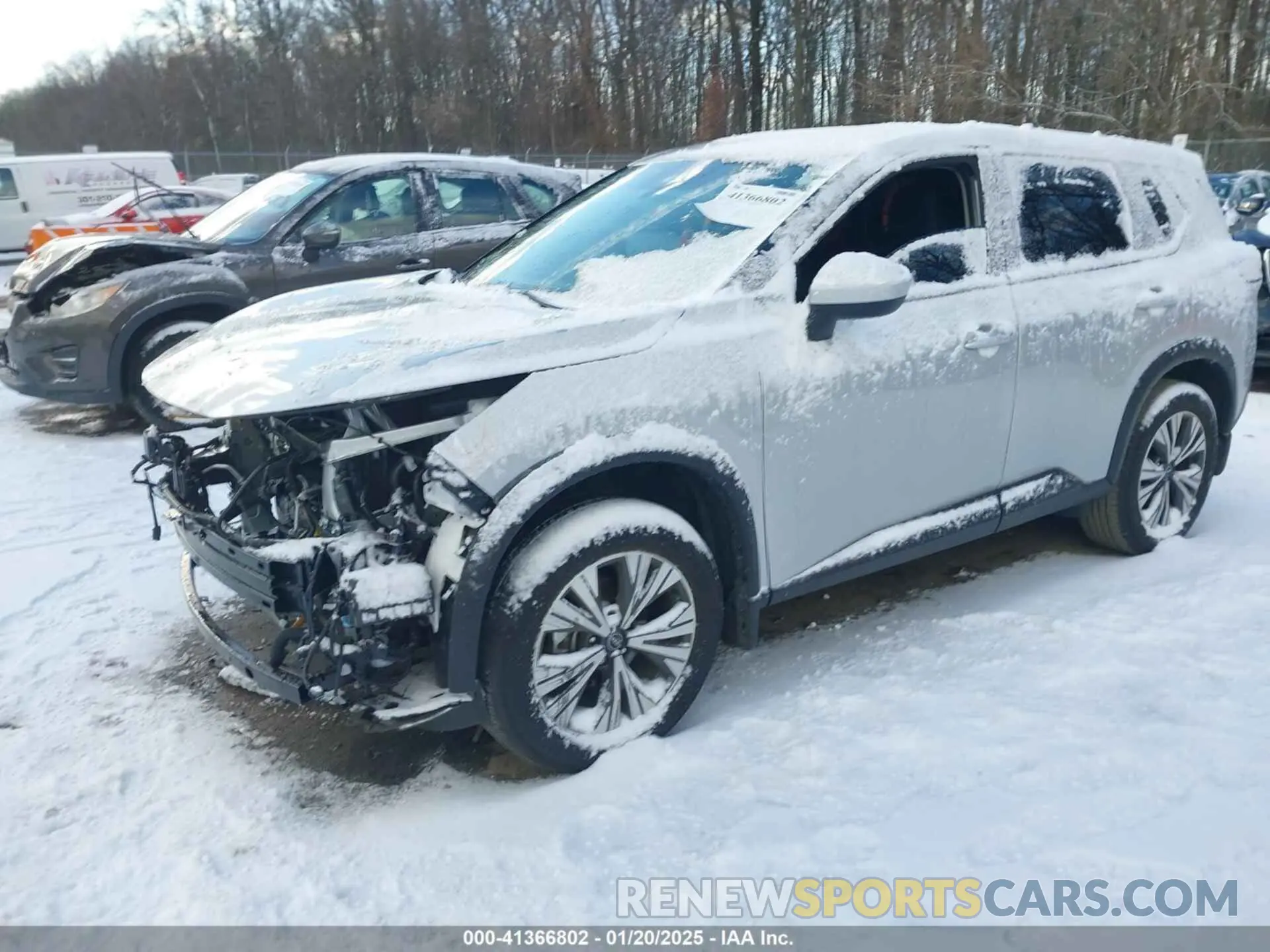 2 Photograph of a damaged car JN8BT3BB5PW360294 NISSAN ROGUE 2023