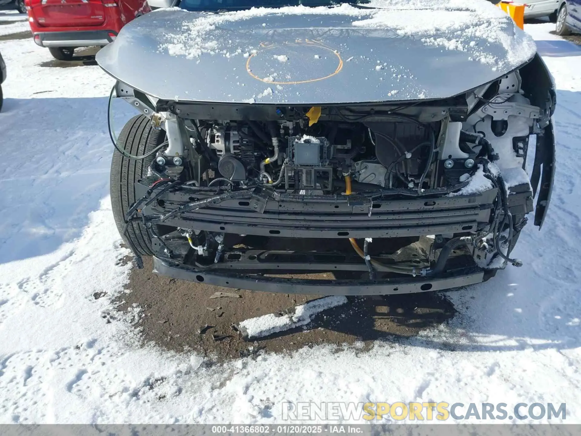 6 Photograph of a damaged car JN8BT3BB5PW360294 NISSAN ROGUE 2023