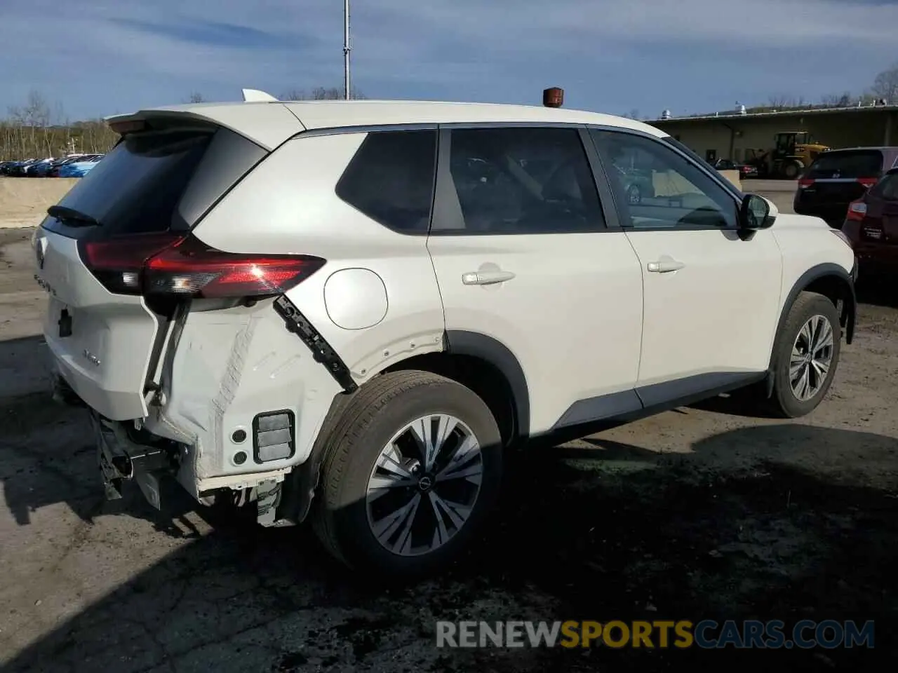 3 Photograph of a damaged car JN8BT3BB5PW460055 NISSAN ROGUE 2023