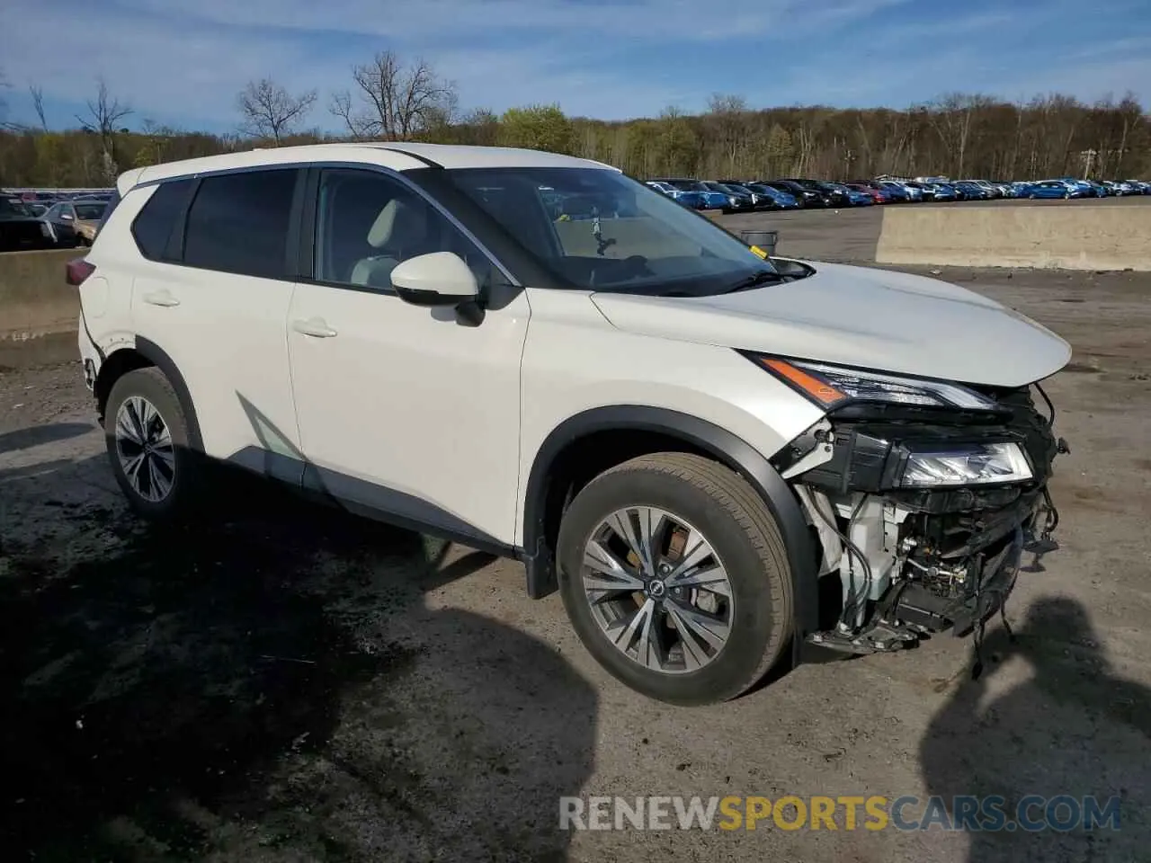 4 Photograph of a damaged car JN8BT3BB5PW460055 NISSAN ROGUE 2023