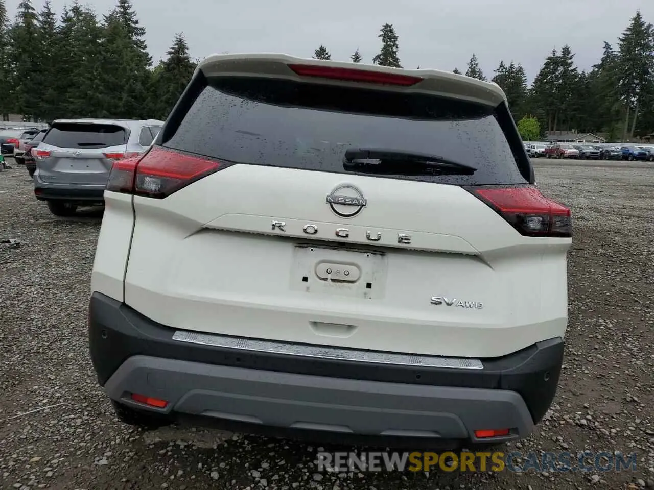 6 Photograph of a damaged car JN8BT3BB5PW475428 NISSAN ROGUE 2023