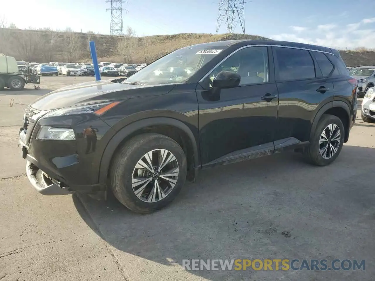 1 Photograph of a damaged car JN8BT3BB5PW477146 NISSAN ROGUE 2023