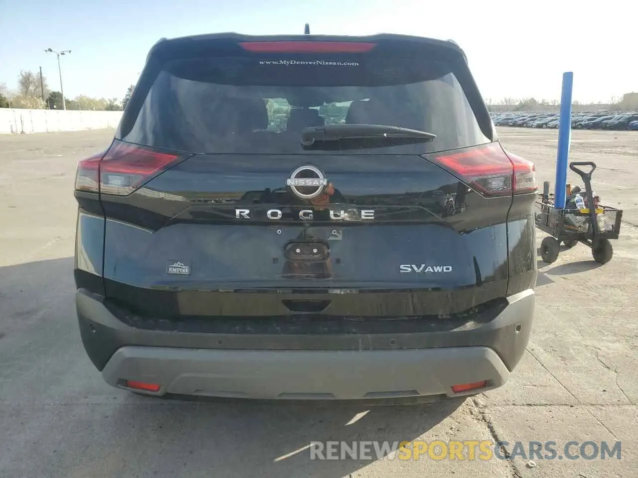 6 Photograph of a damaged car JN8BT3BB5PW477146 NISSAN ROGUE 2023