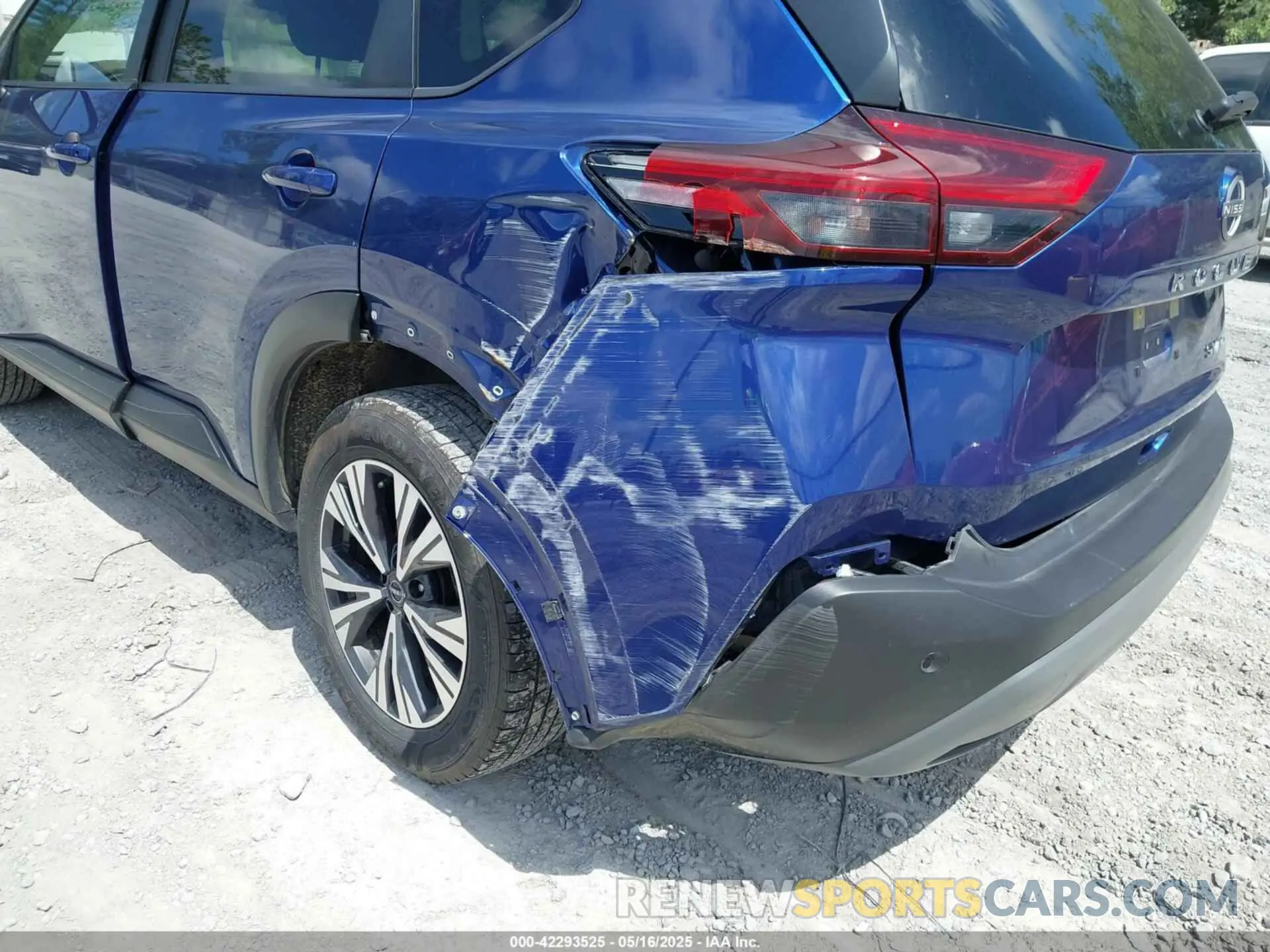 6 Photograph of a damaged car JN8BT3BB5PW483724 NISSAN ROGUE 2023