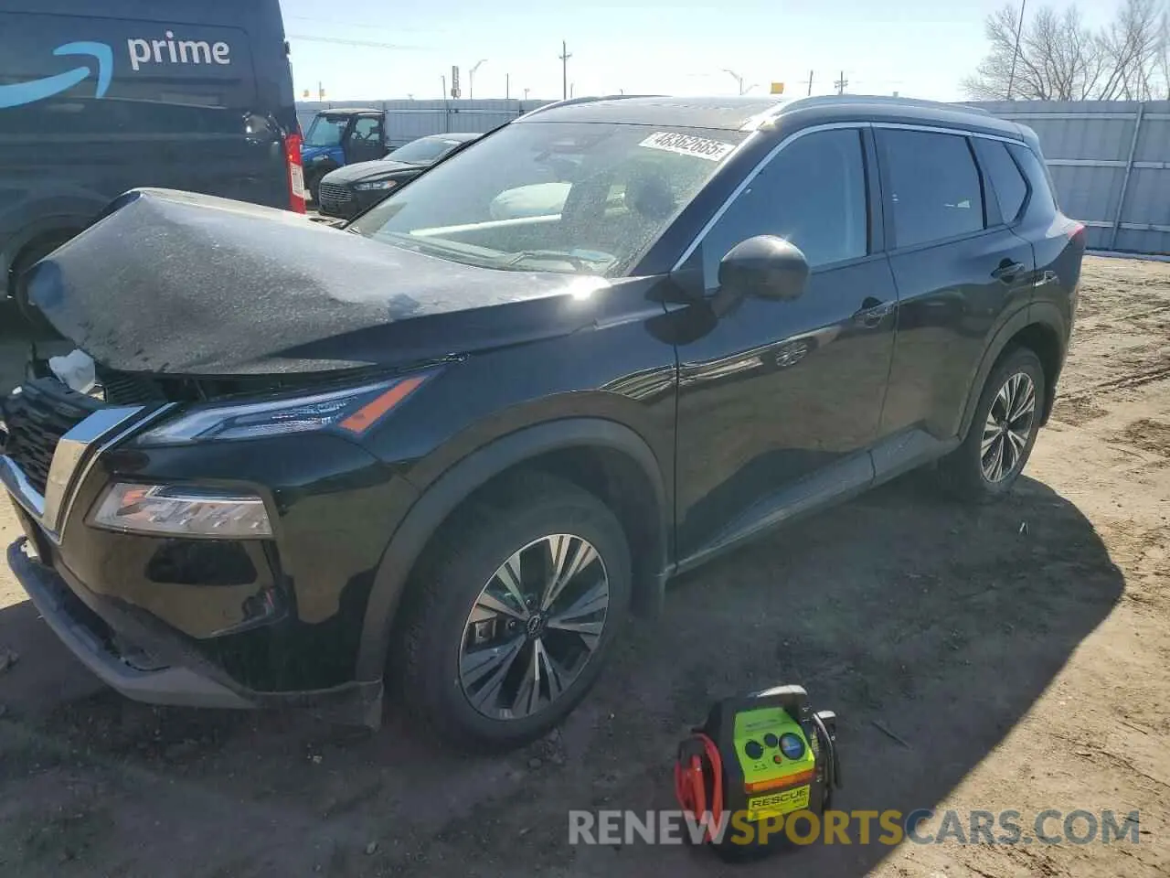 1 Photograph of a damaged car JN8BT3BB5PW492178 NISSAN ROGUE 2023