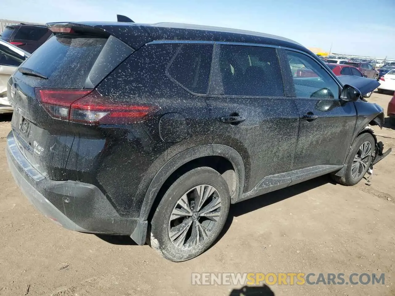 3 Photograph of a damaged car JN8BT3BB5PW492178 NISSAN ROGUE 2023
