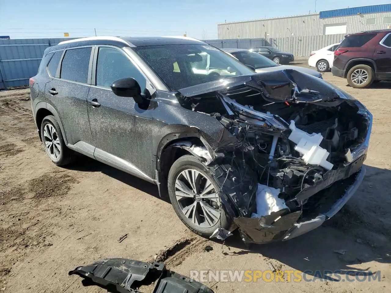 4 Photograph of a damaged car JN8BT3BB5PW492178 NISSAN ROGUE 2023