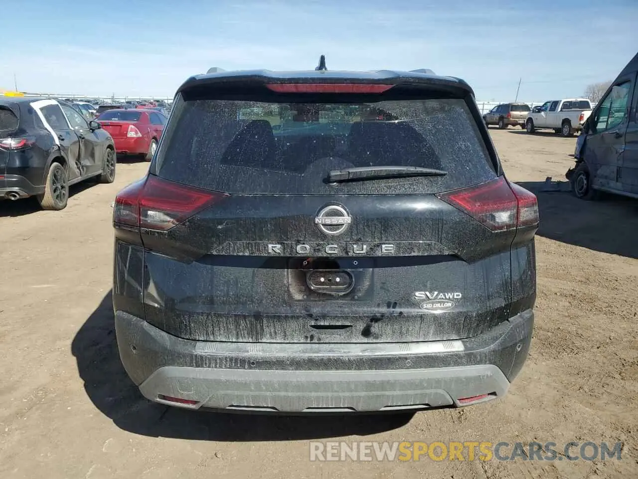 6 Photograph of a damaged car JN8BT3BB5PW492178 NISSAN ROGUE 2023
