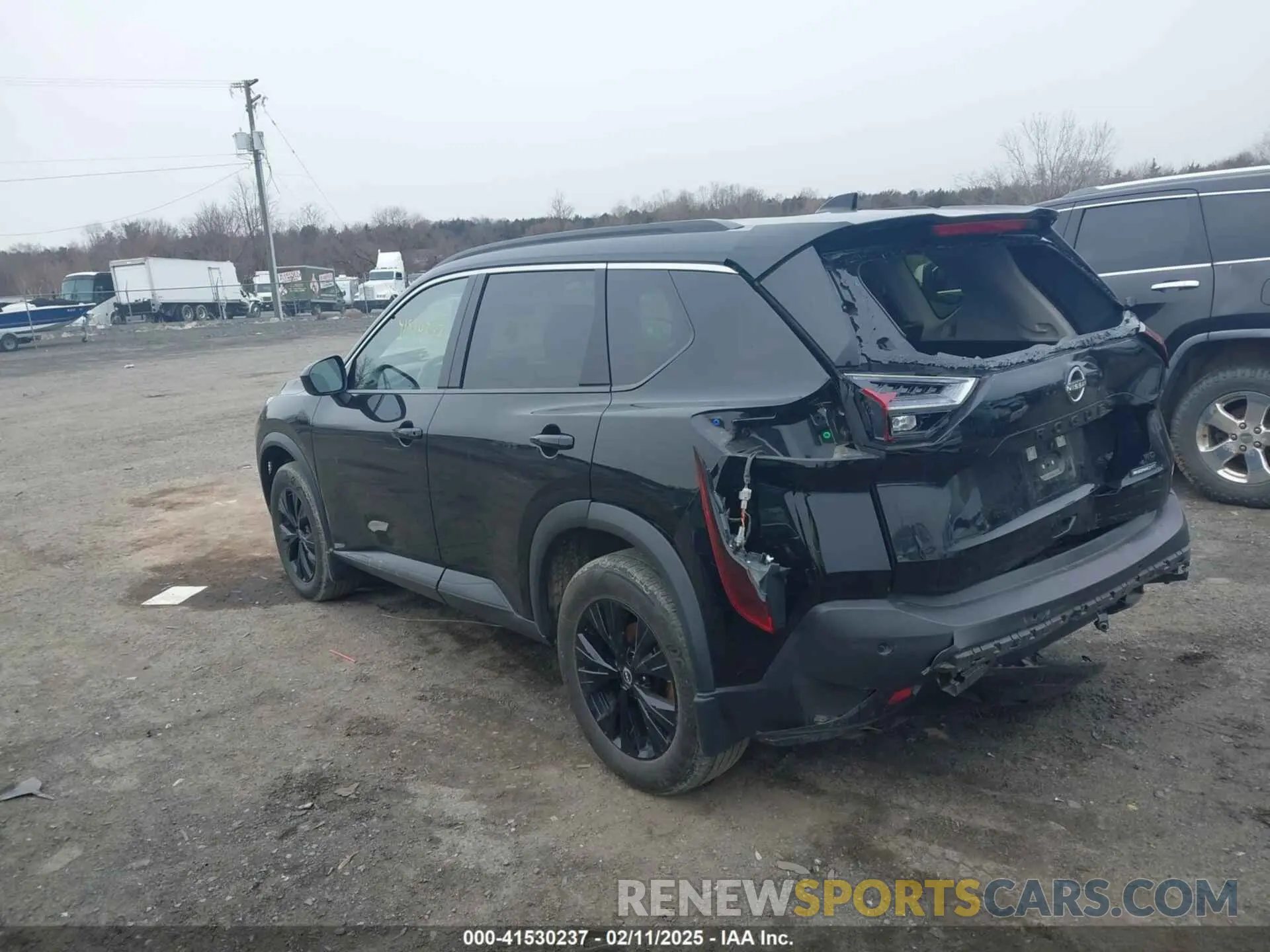 3 Photograph of a damaged car JN8BT3BB6PW193461 NISSAN ROGUE 2023