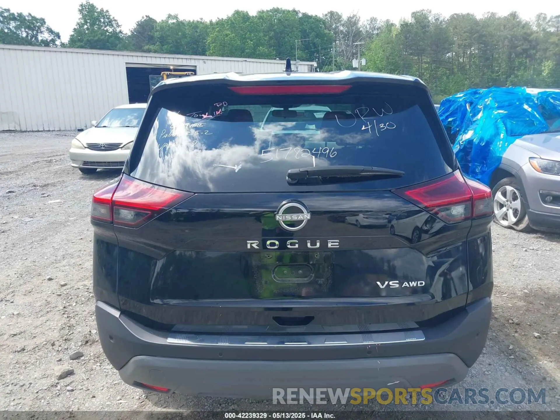 16 Photograph of a damaged car JN8BT3BB6PW195761 NISSAN ROGUE 2023