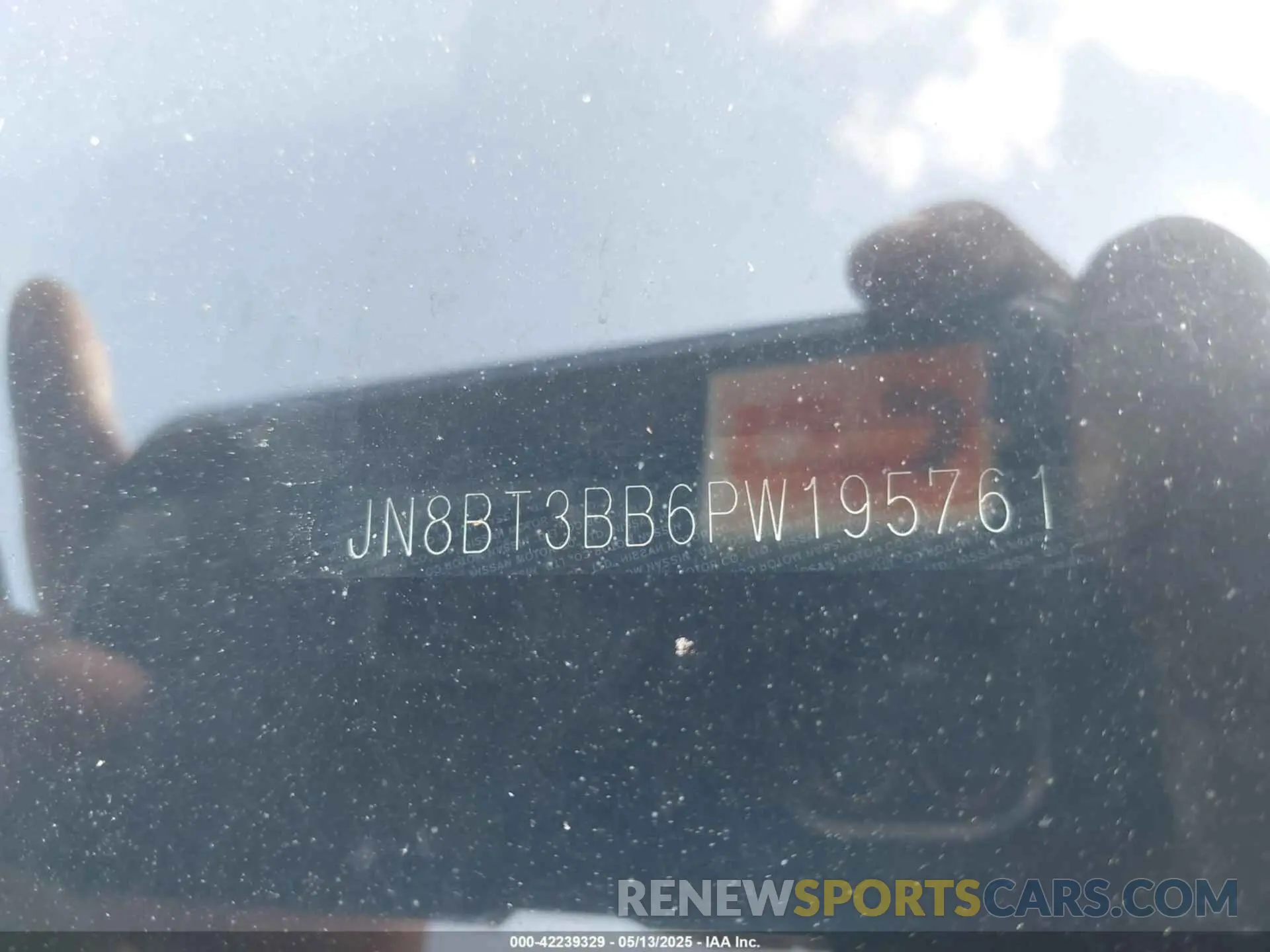 9 Photograph of a damaged car JN8BT3BB6PW195761 NISSAN ROGUE 2023
