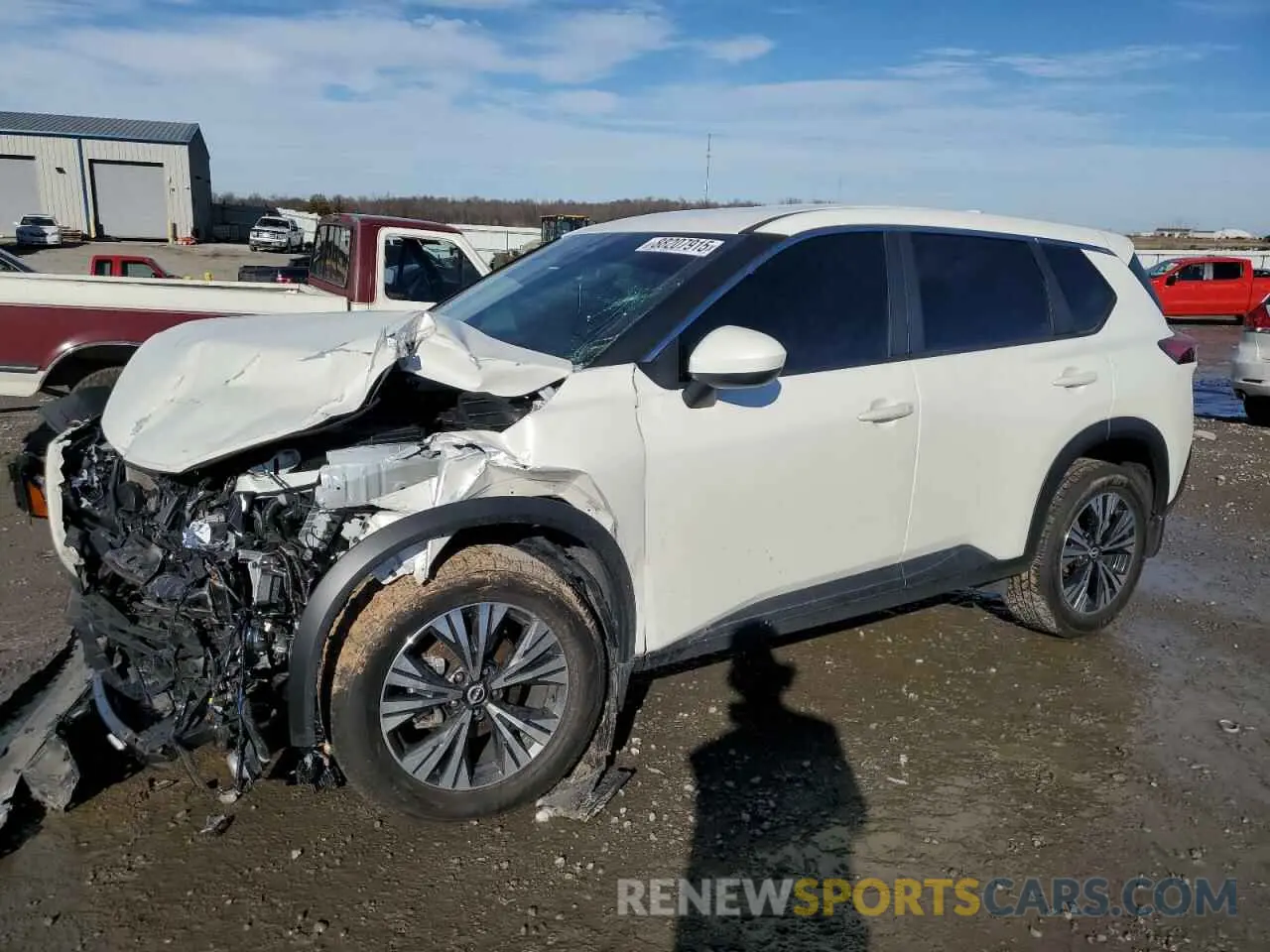 1 Photograph of a damaged car JN8BT3BB6PW471369 NISSAN ROGUE 2023