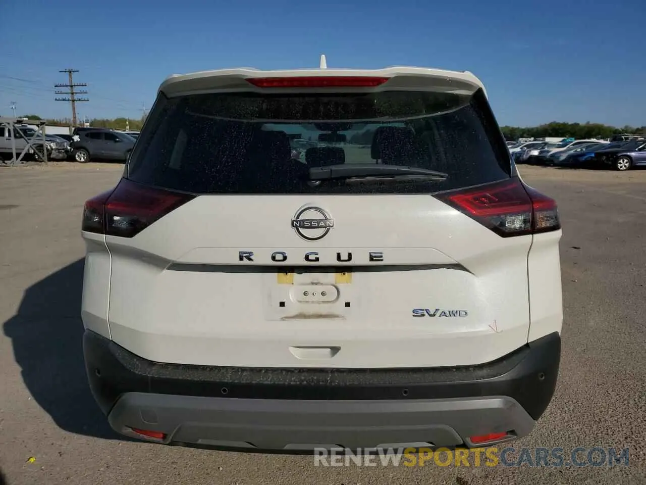 6 Photograph of a damaged car JN8BT3BB6PW472229 NISSAN ROGUE 2023