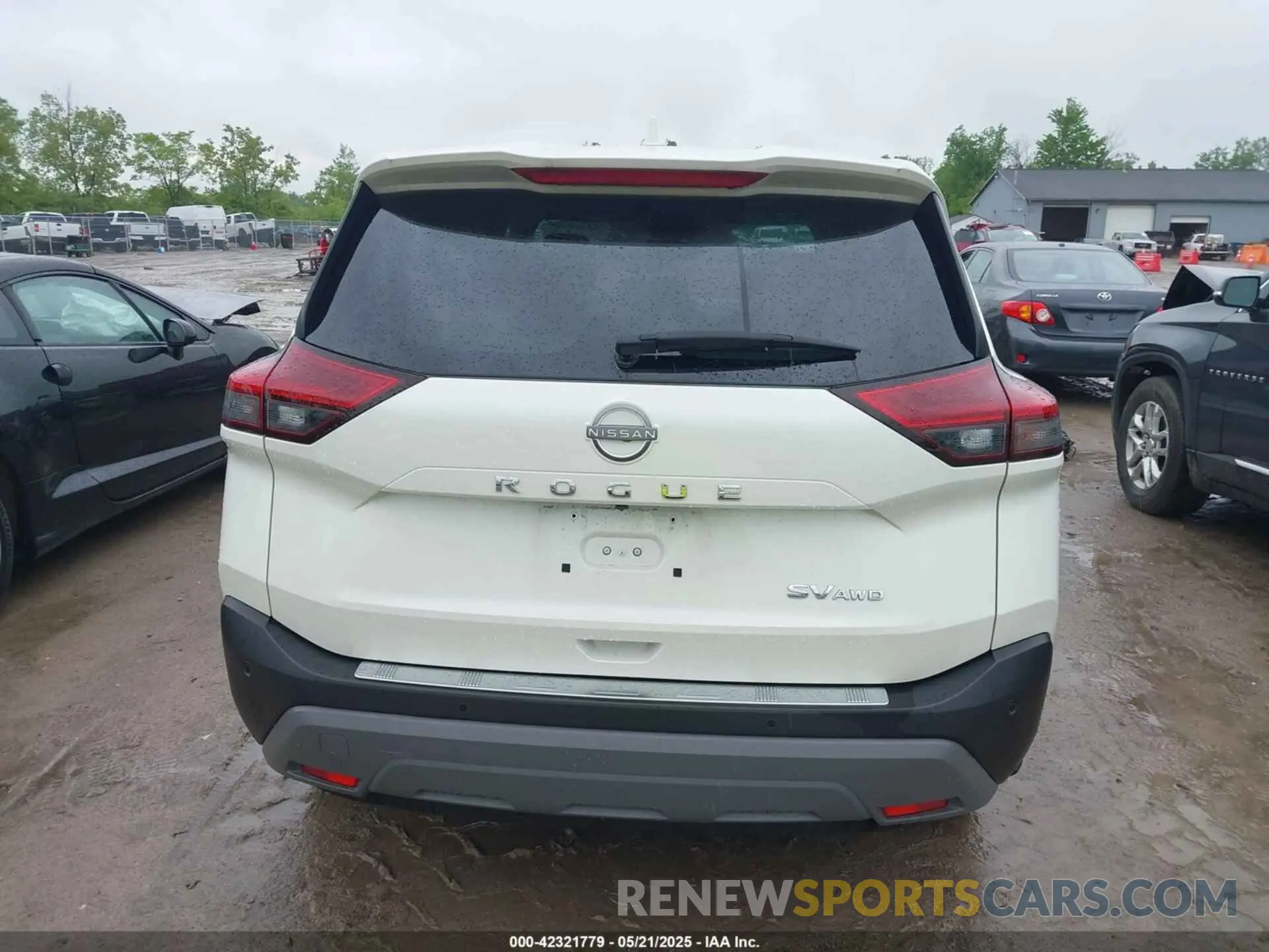 17 Photograph of a damaged car JN8BT3BB6PW475812 NISSAN ROGUE 2023