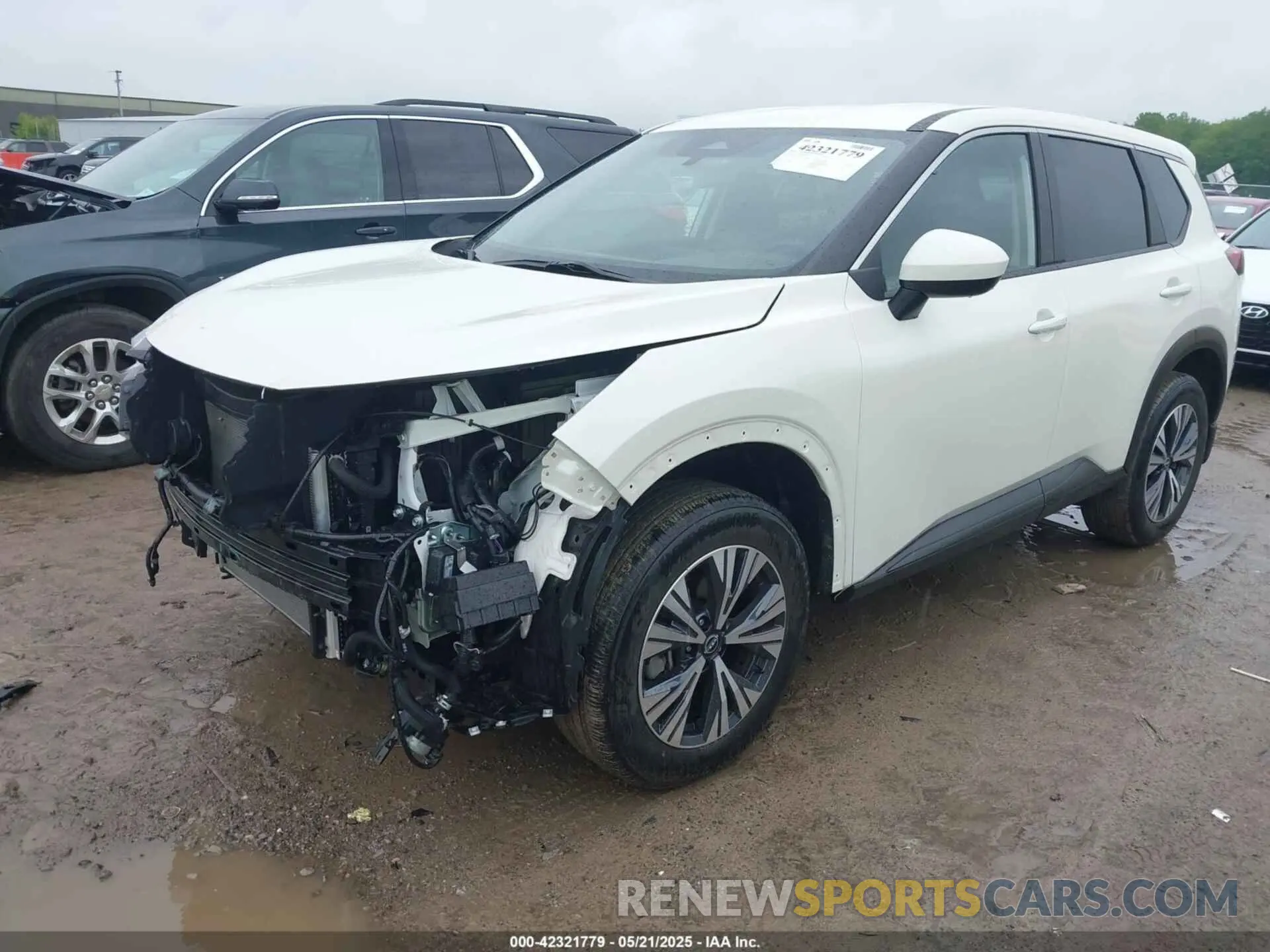2 Photograph of a damaged car JN8BT3BB6PW475812 NISSAN ROGUE 2023