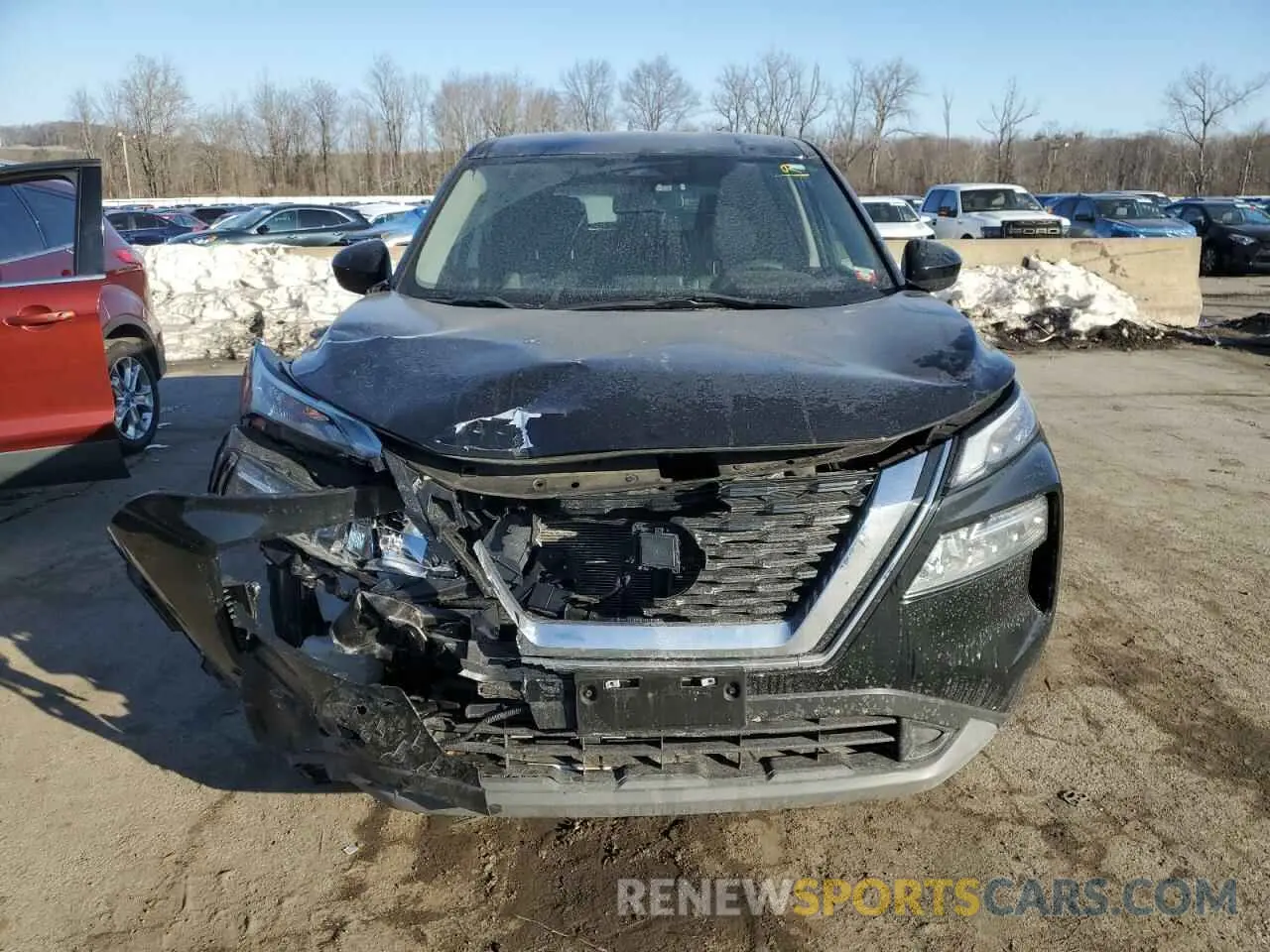 5 Photograph of a damaged car JN8BT3BB6PW486826 NISSAN ROGUE 2023