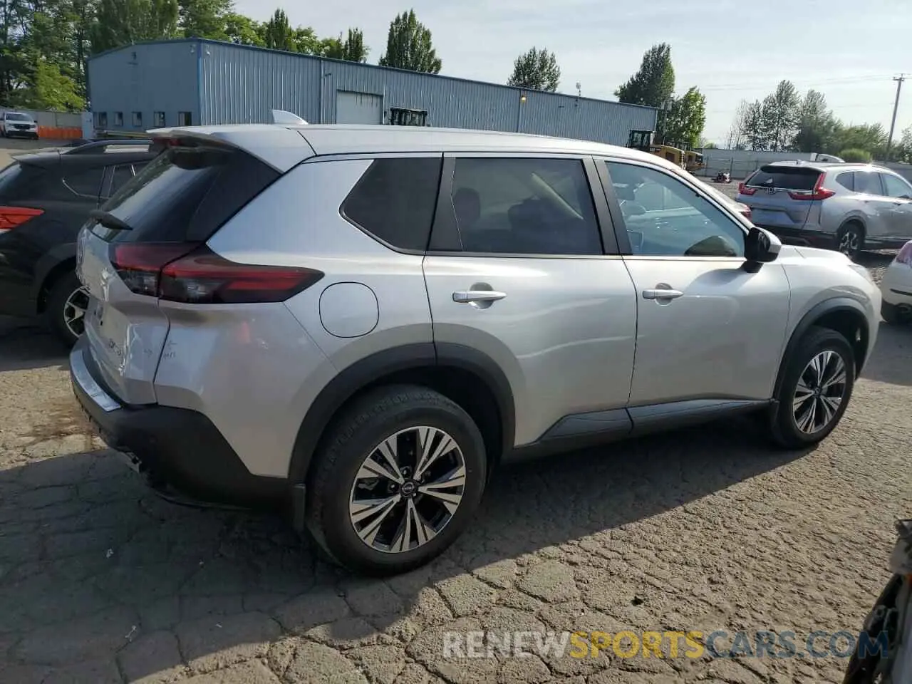 3 Photograph of a damaged car JN8BT3BB6PW488074 NISSAN ROGUE 2023