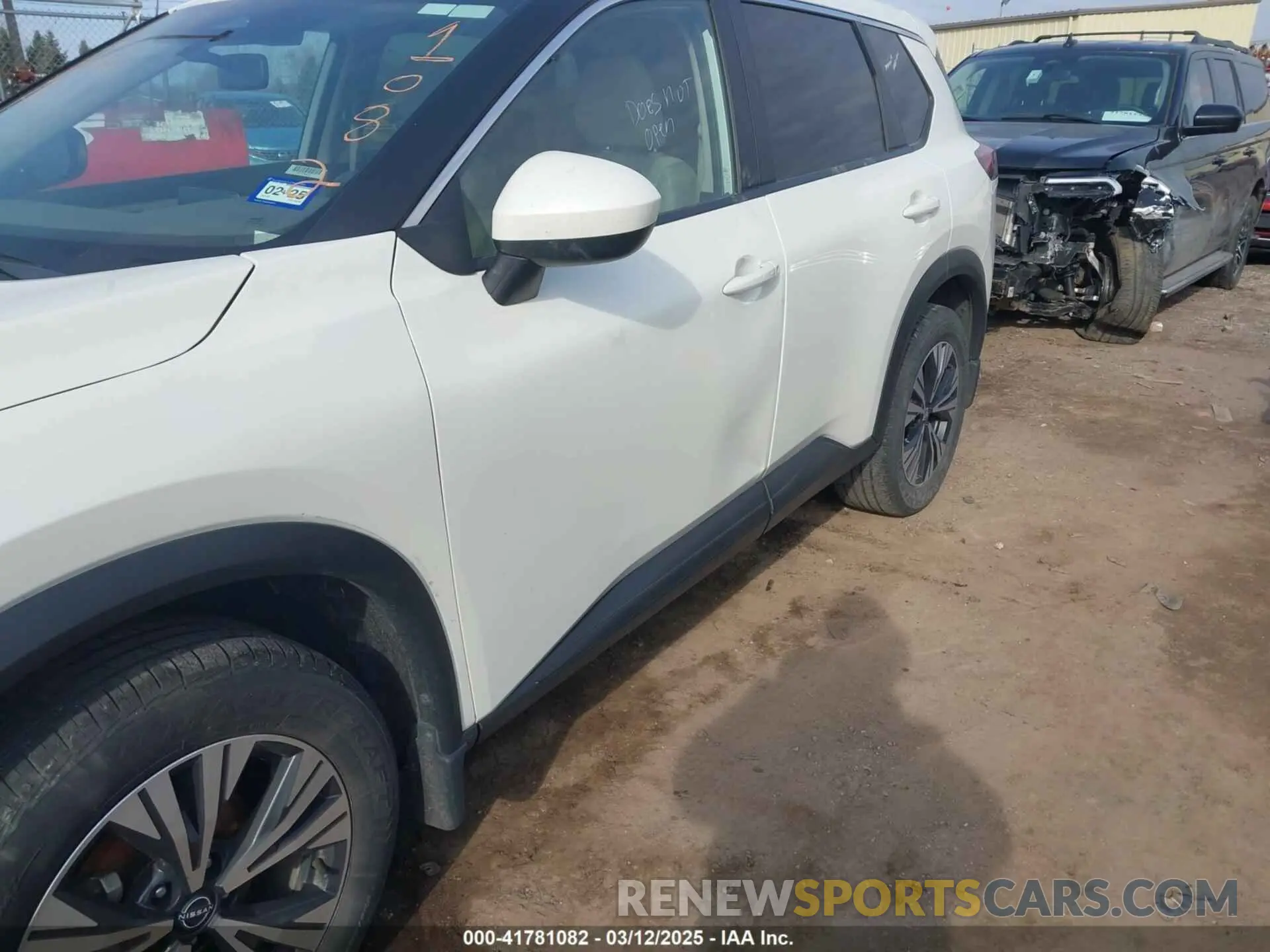 6 Photograph of a damaged car JN8BT3BB7PW193792 NISSAN ROGUE 2023
