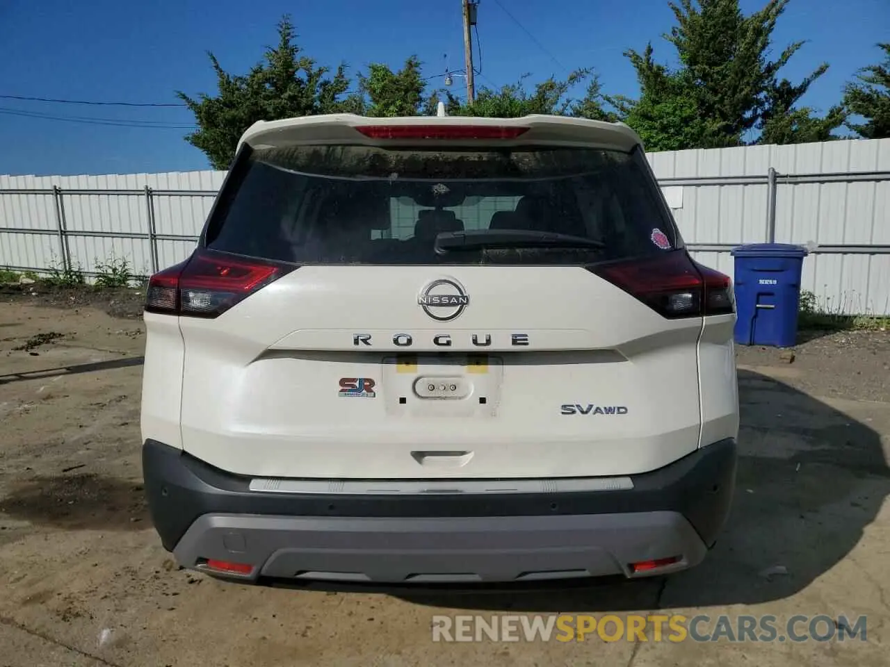 6 Photograph of a damaged car JN8BT3BB7PW459893 NISSAN ROGUE 2023