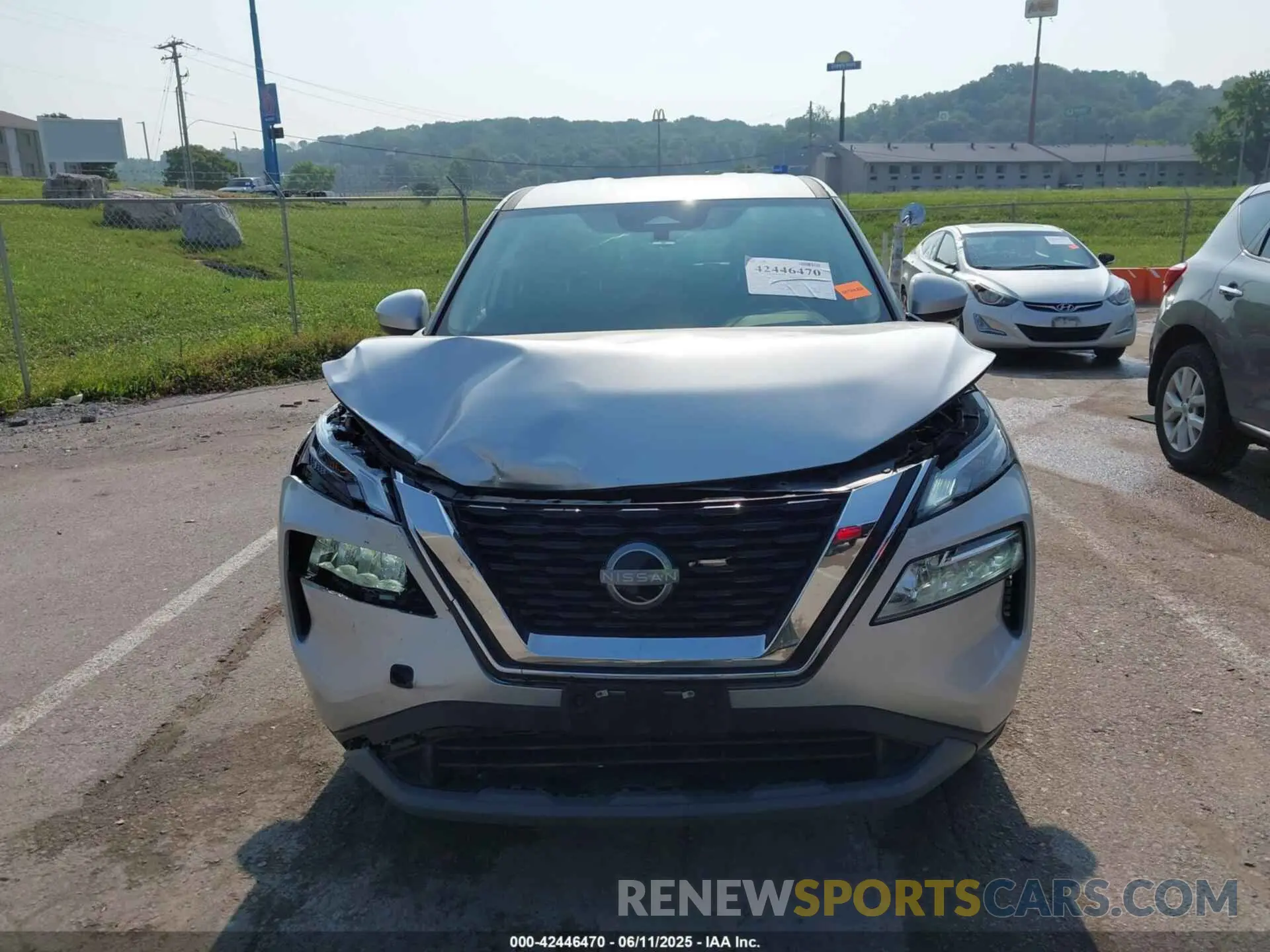 12 Photograph of a damaged car JN8BT3BB7PW471025 NISSAN ROGUE 2023